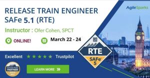 release train engineer RTE 5.1 SAFe ofer cohen agilesparks