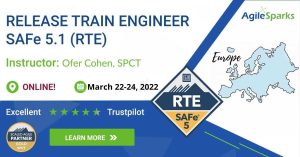 RTE release train engineer SAFe scaledagile agilesparks ofer cohen